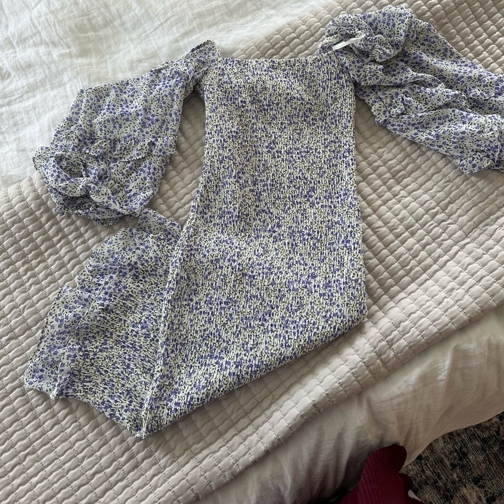 Petal and pup dress- great for a baby shower or bump